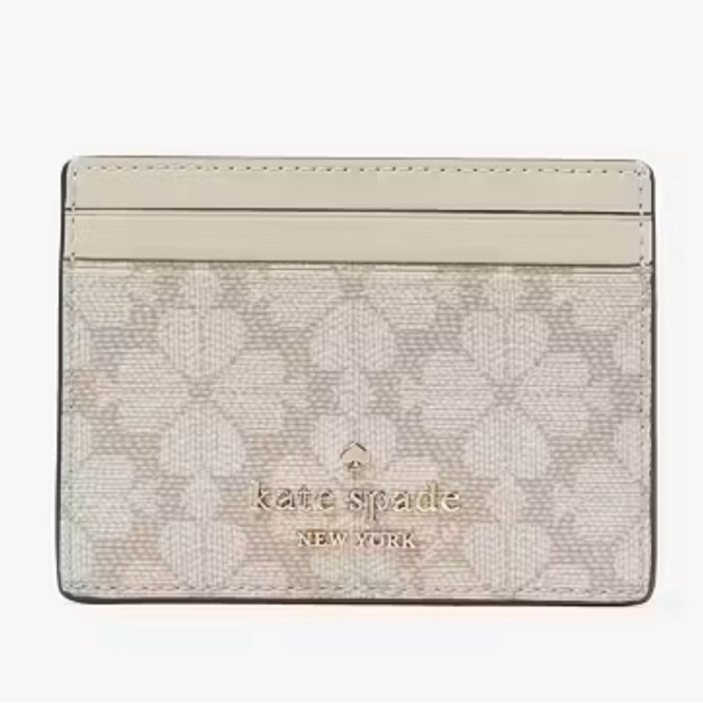 Kate Spade NWT
Spade Flower Small Slim Card Holder
